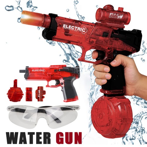 Electric water gun - water,