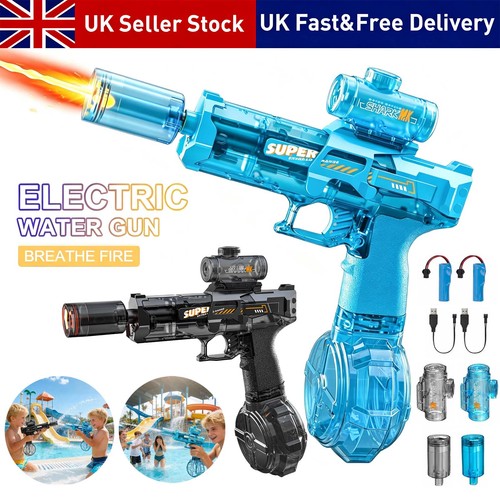Electric water gun - water,