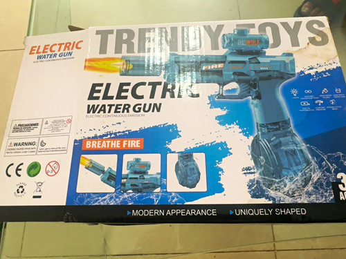 Electric water gun blaster - water,