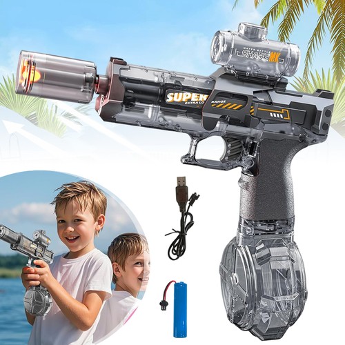Electric water gun powerful - water,