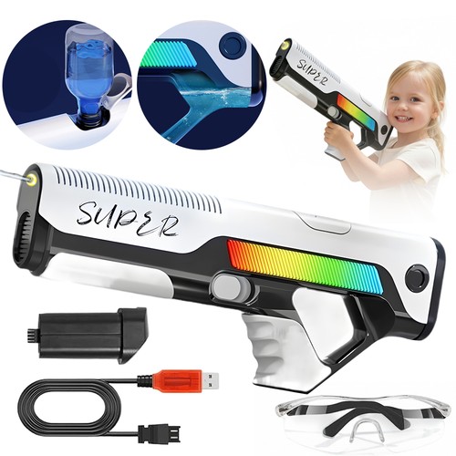 Electric water gun with led - electric,