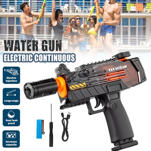 Led electric water gun - led,
