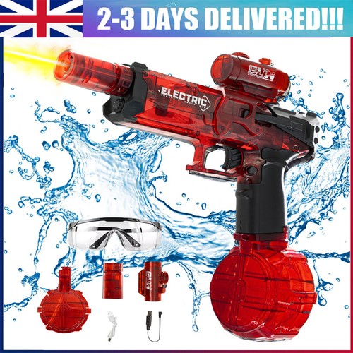 Electric water gun - gun, range