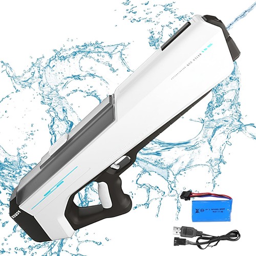 Powerful electric water gun - water,