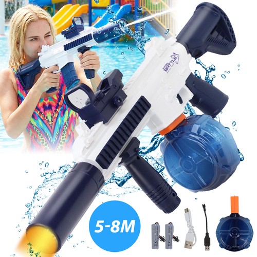 Electric water gun - water,