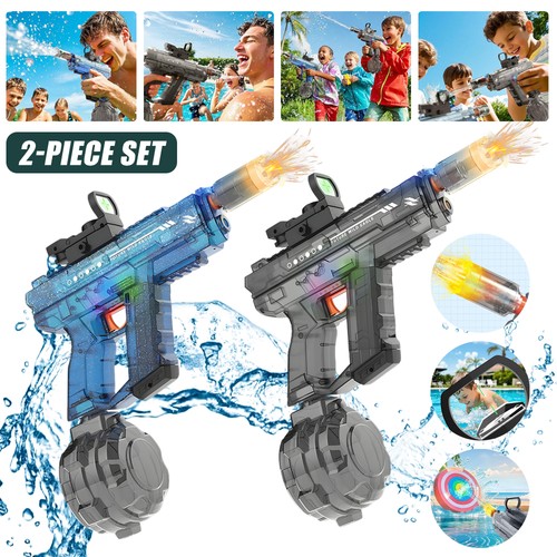 2pcs electric water gun - water,